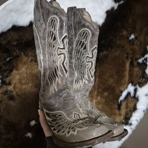 Ariat Brown and Cream Western Boots